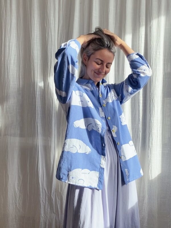 Chemise "Ourson" - Pièce unique