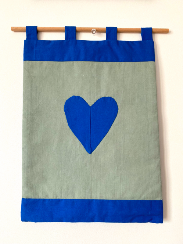 Tableau coeur "Bleu" - Sold out